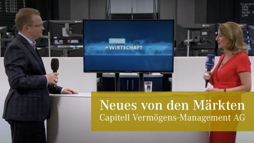 Kapitalmarktbericht: Künftiger Capitell-CIO Chris-Oliver Schickentanz im Interview mit der ARD